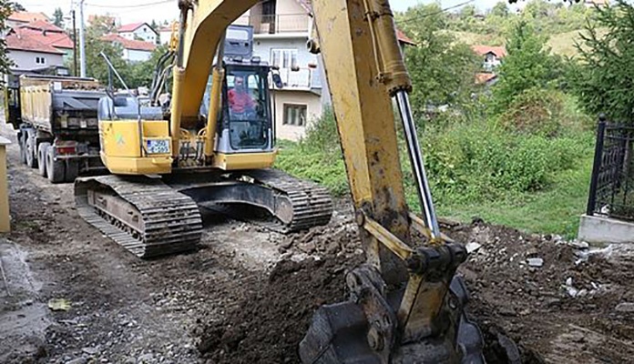 Počela rekonstrukcija ulice u MZ “Novo Radakovo”