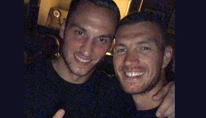 Džeko tješio Arnautovića nakon poraza u Zenici