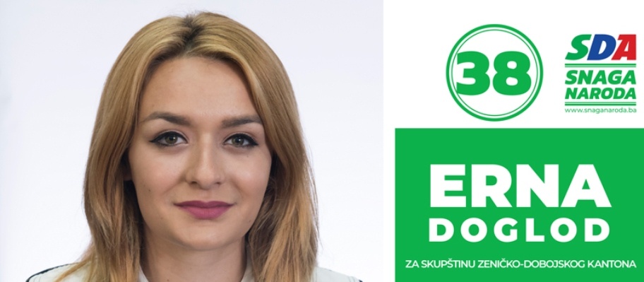 Promo / Erna Doglod kandidatkinja za Skupštinu ZDK