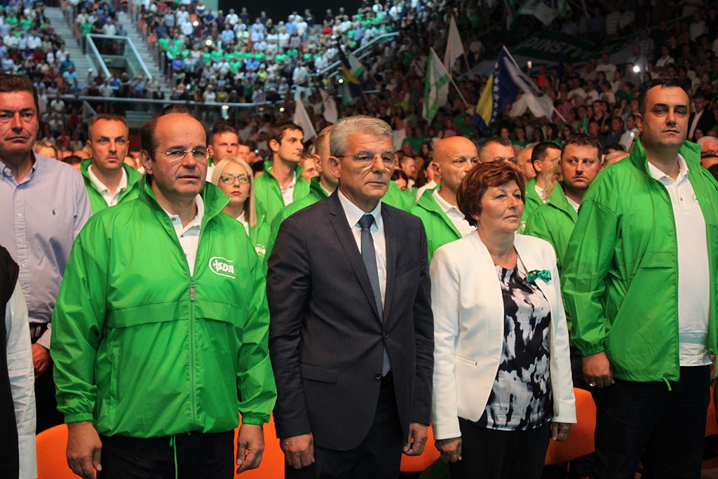 Prvi predizborni skup u Zenici održala SDA (VIDEO+FOTO)