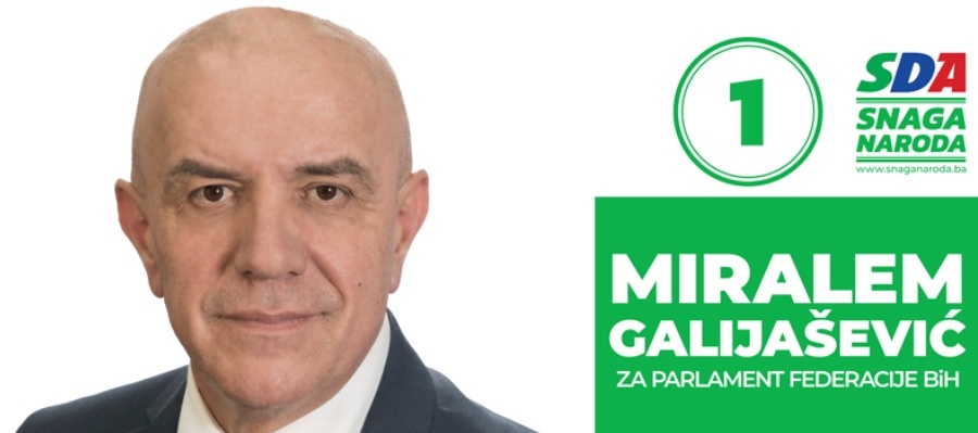 PROMO / Miralem Galijašević kandidat za Parlament FBiH