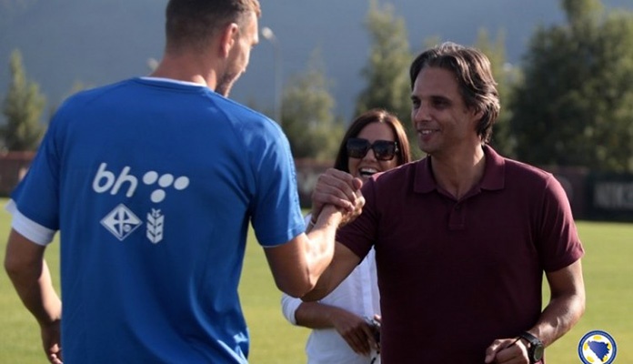 Nuno Gomes posjetio bh. reprezentativce