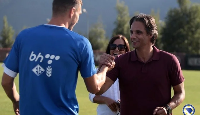 Nuno Gomes posjetio bh. reprezentativce