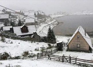 Na Prokoškom jezeru snijeg, na Bjelašnici temperatura zraka ispod nule