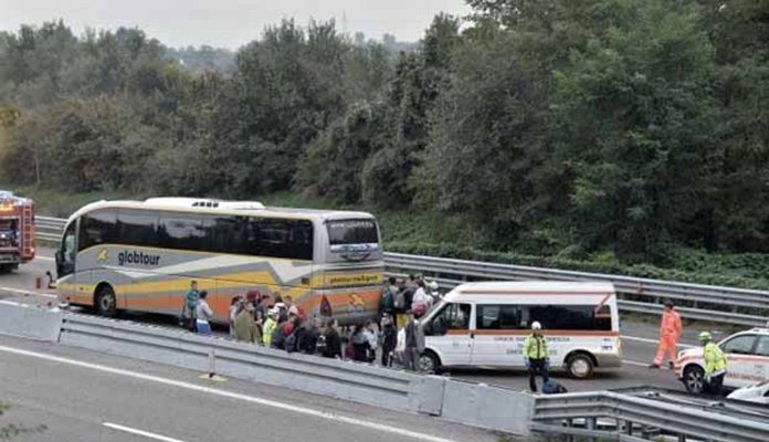 Autobus s učenicima iz BiH imao saobraćajnu nesreću u Italiji, vozač poginuo