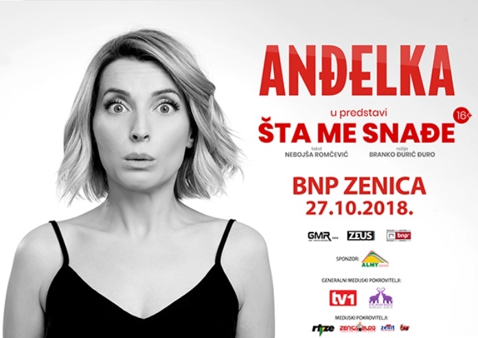 Anđelka Prpić sa predstavom “Šta me snađe?” ponovo pred zeničkom publikom