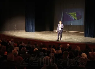 U Zenici održan predizborni skup Mirsada Hadžikadića, kandidata za člana Predsjedništva BiH (VIDEO+FOTO)