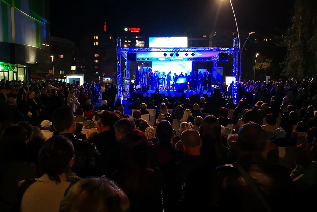 Savez za bolju budućnost BiH održao predizborni skup u Zenici (FOTO)