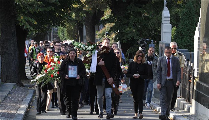 Glumica Milena Dravić sahranjena u Aleji zaslužnih građana