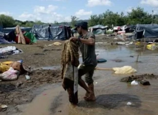 Mrazevi stigli, a migrantima u Trnovima ćebe jedino grijanje