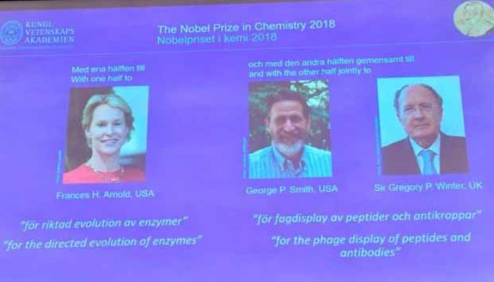Nobelovu nagradu dijele  Arnold, Smit i Vinter