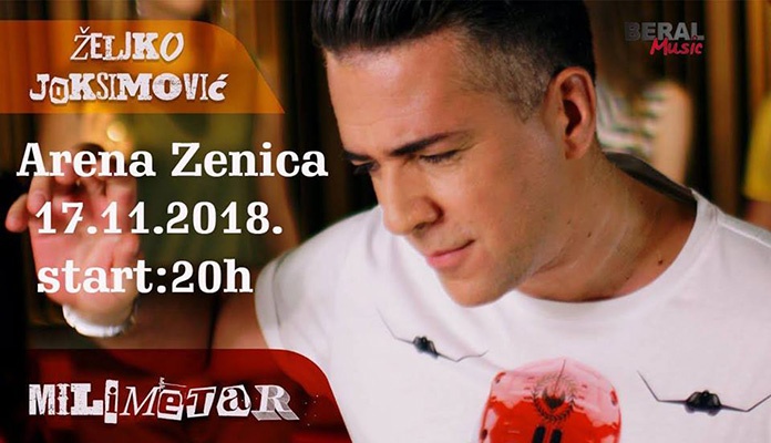 U novembru novi koncert Željka Joksimovića u Zenici
