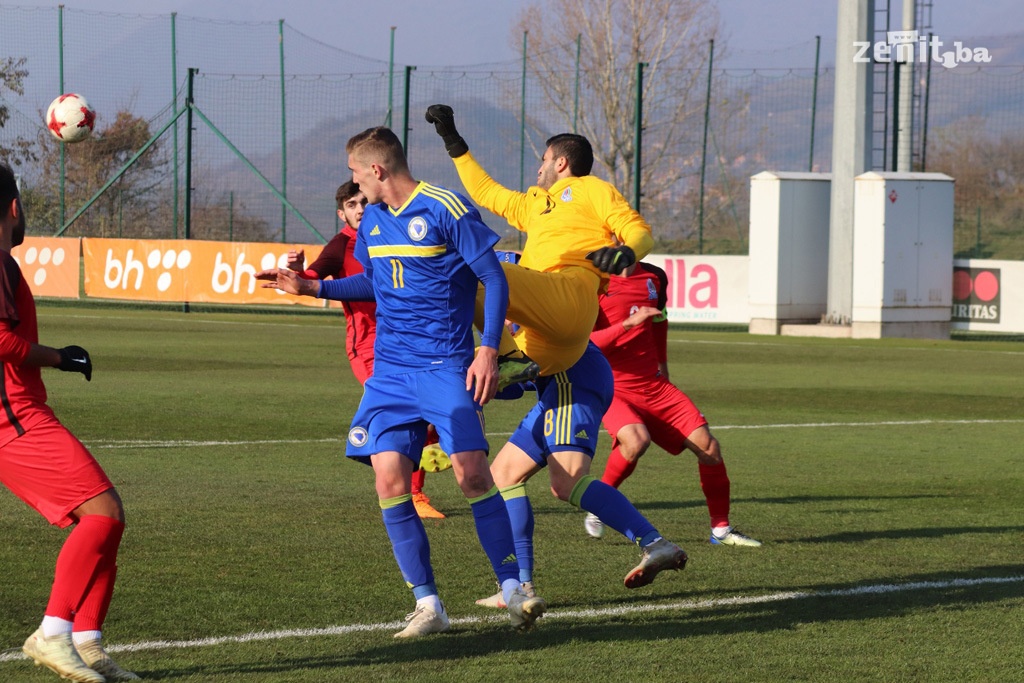 Mlada reprezentacija BiH pobijedila Azerbejdžan u Zenici (FOTO)