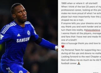 Legendarni Drogba objavio oproštajno pismo