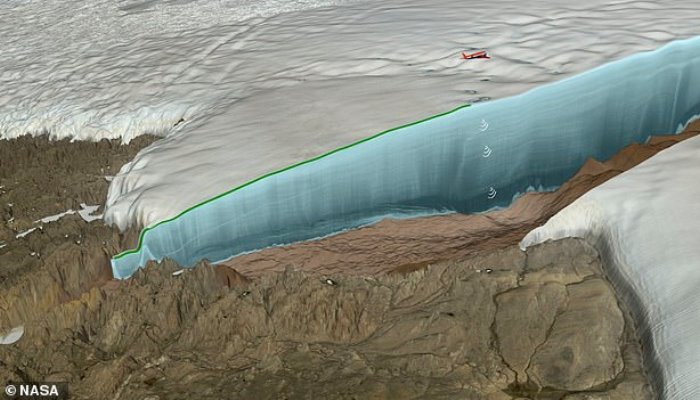 Otkriven krater širok 31 kilometar ispod debelog leda