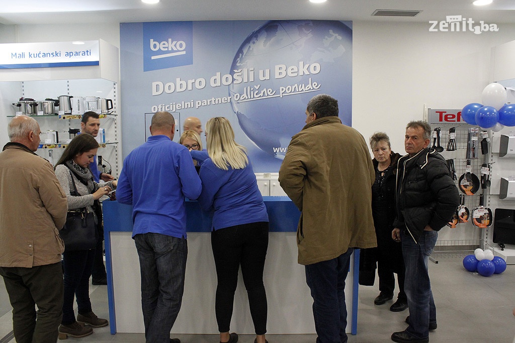 U Zenici svečano otvoren novi Beko shop (FOTO)