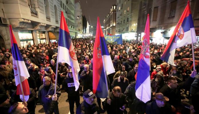Protest ‘1 od 5 miliona’: Rijeka ljudi u Beogradu