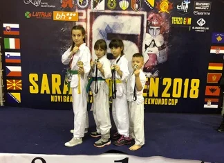 Taekwondo klub Zenica nastupio na turniru “Sarajevo Open”