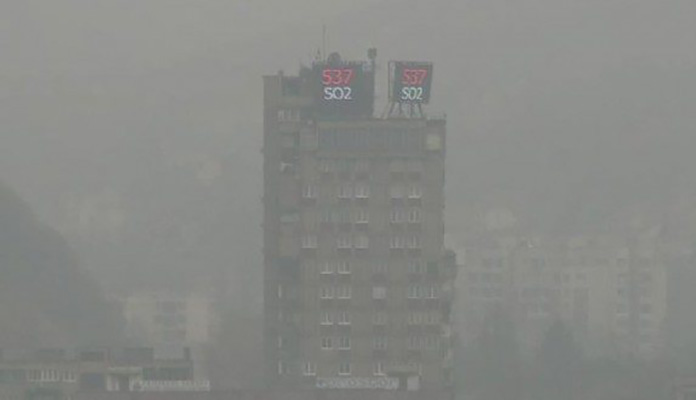 U Zenici ponovo visoka zagađenost zraka