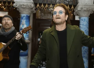 Bono Vox za Božić obradovao beskućnike Dublina (VIDEO)