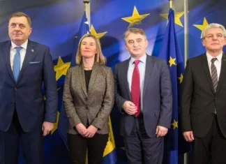 Članovi Predsjedništva BiH optimistični nakon sastanka u Briselu