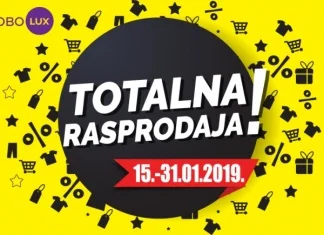 Totalna rasprodaja u Globo Lux-u u Vitezu