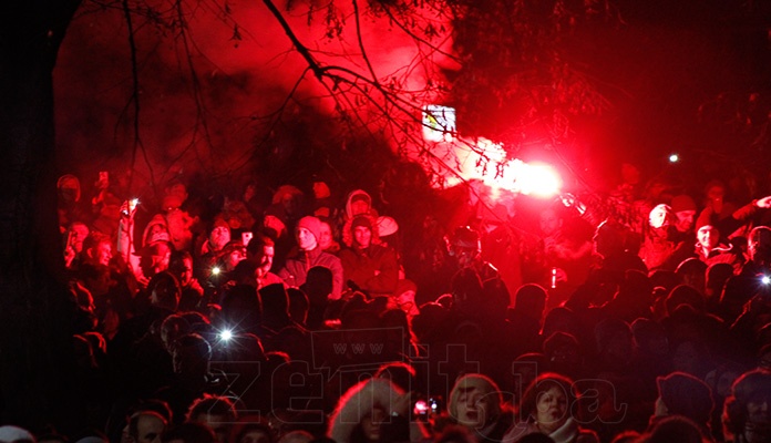 Zeničani bez incidenata dočekali Novu godinu