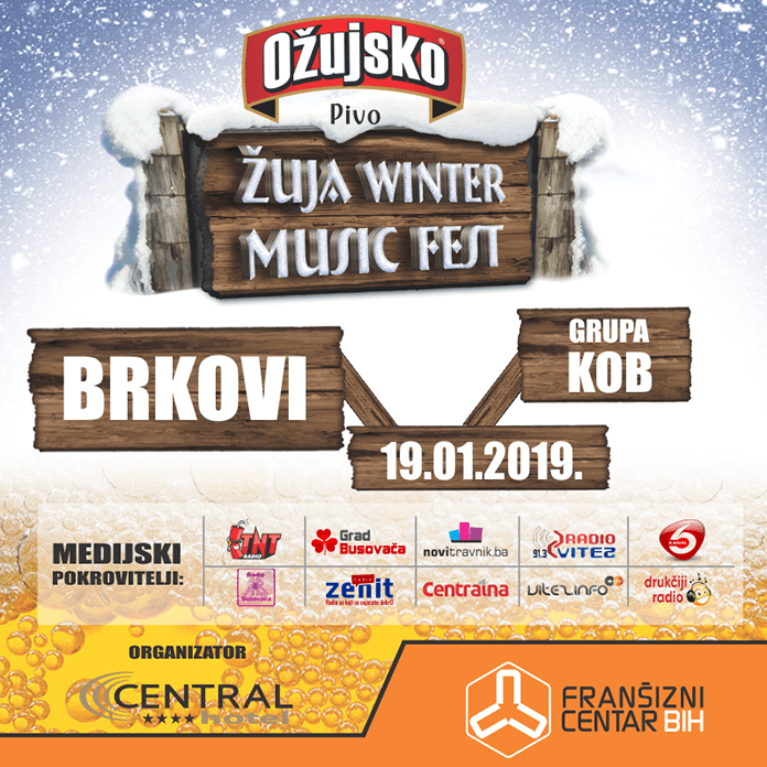 Naredne sedmice "Žuja Music Winter Fest"