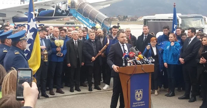 Olimpijski plamen ponovno u Sarajevu