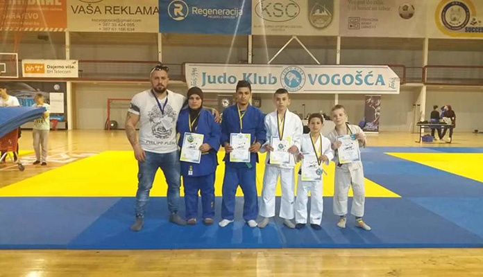 Džudo klub Zenica osvojio pet medalja na Prvenstvu Federacije BiH