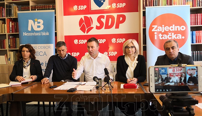 SDP, Naša stranka i Nezavisni blok o novoj Vladi ZDK (VIDEO)