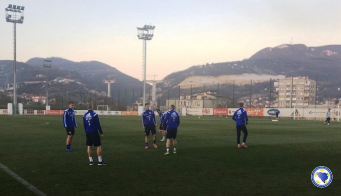 Reprezentacija BiH trenira u Zenici, sutra utakmica sa Grčkom