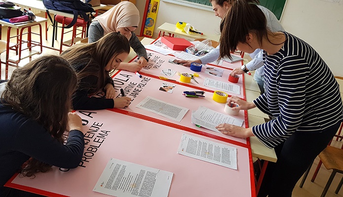 Učenici Prve gimnazije u Zenici dali prijedlog za akciju "Moja parola obavezna kontrola" (FOTO)