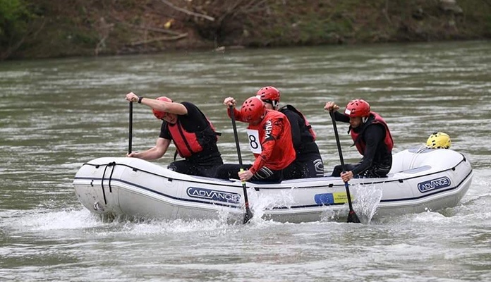 SRK “Bosna” Zenica nastupio na rafting Euro Cupu u Srbiji