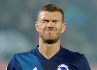 Edin Džeko pozitivan na koronavirus