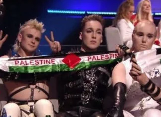 Predstavnici Islanda na Eurosongu razvili šalove Palestine (VIDEO)