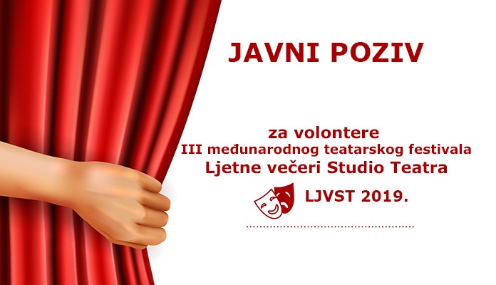 Poziv za volontere: Postani dio kreativnog festivala Ljetne večeri Studio Teatra