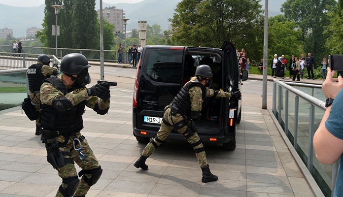 Narednih dana timovi Specijalne policijske jedinice na području Zenice izvode pokazne vježbe