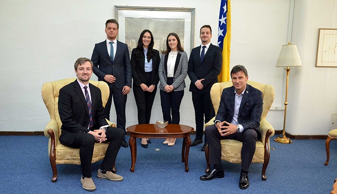 Premijer Novalić primio studente Pravnog fakulteta Univerziteta u Zenici