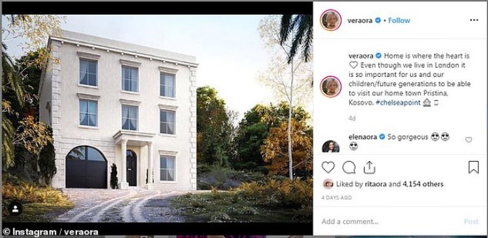Rita Ora roditeljima kupila kuću u rodnom gradu- Prištini