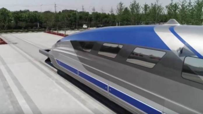 Kina predstavila prototip "levitirajućeg" voza koji ide do 600 km/h (VIDEO)