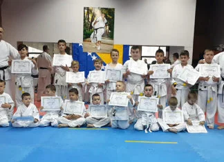 Održano polaganje za učenička karate zvanja kluba “Hasen Do”