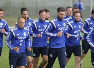 Reprezentativci BiH odradili prvi trening u sklopu priprema