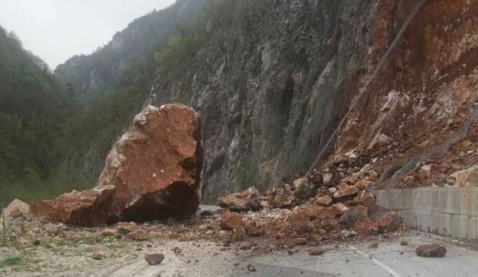 Mogući odroni na putevima u Bosni i Hercegovini