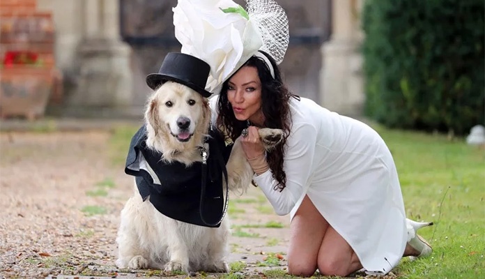 Nakon mnogo neuspjelih veza bivša manekenka se udaje za svog psa