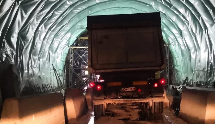 Počelo betoniranje unutrašnjosti tunela Vranduk