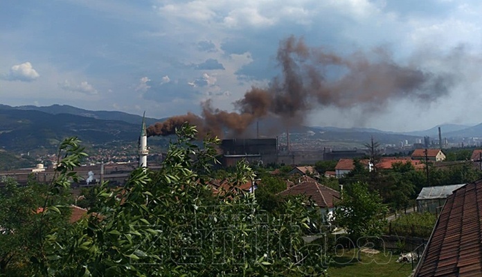 Eksplozija u kotlu Čeličane u ArcelorMittalu Zenica (VIDEO)