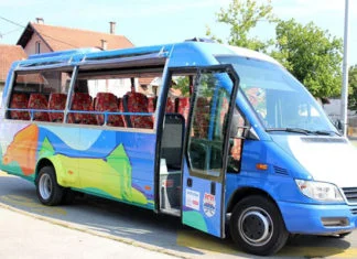 Upozorenje onima koji obavljaju djelatnost prevoza putnika mini busem ili kombijem