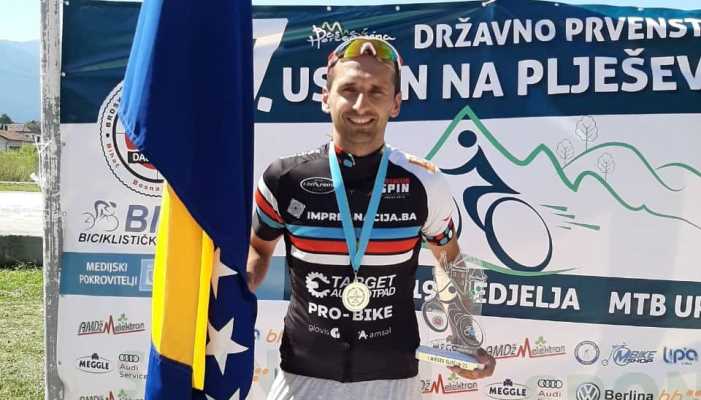 Vedad Karić prvak BiH u MTB usponu (FOTO)