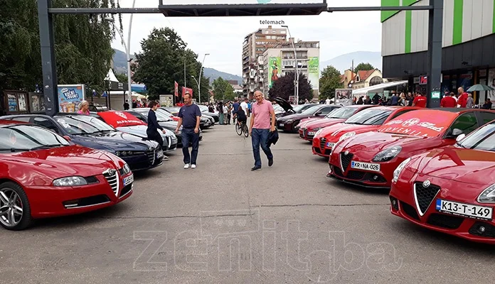 U Zenici održan skup Alfa Romeo vozila (FOTO)